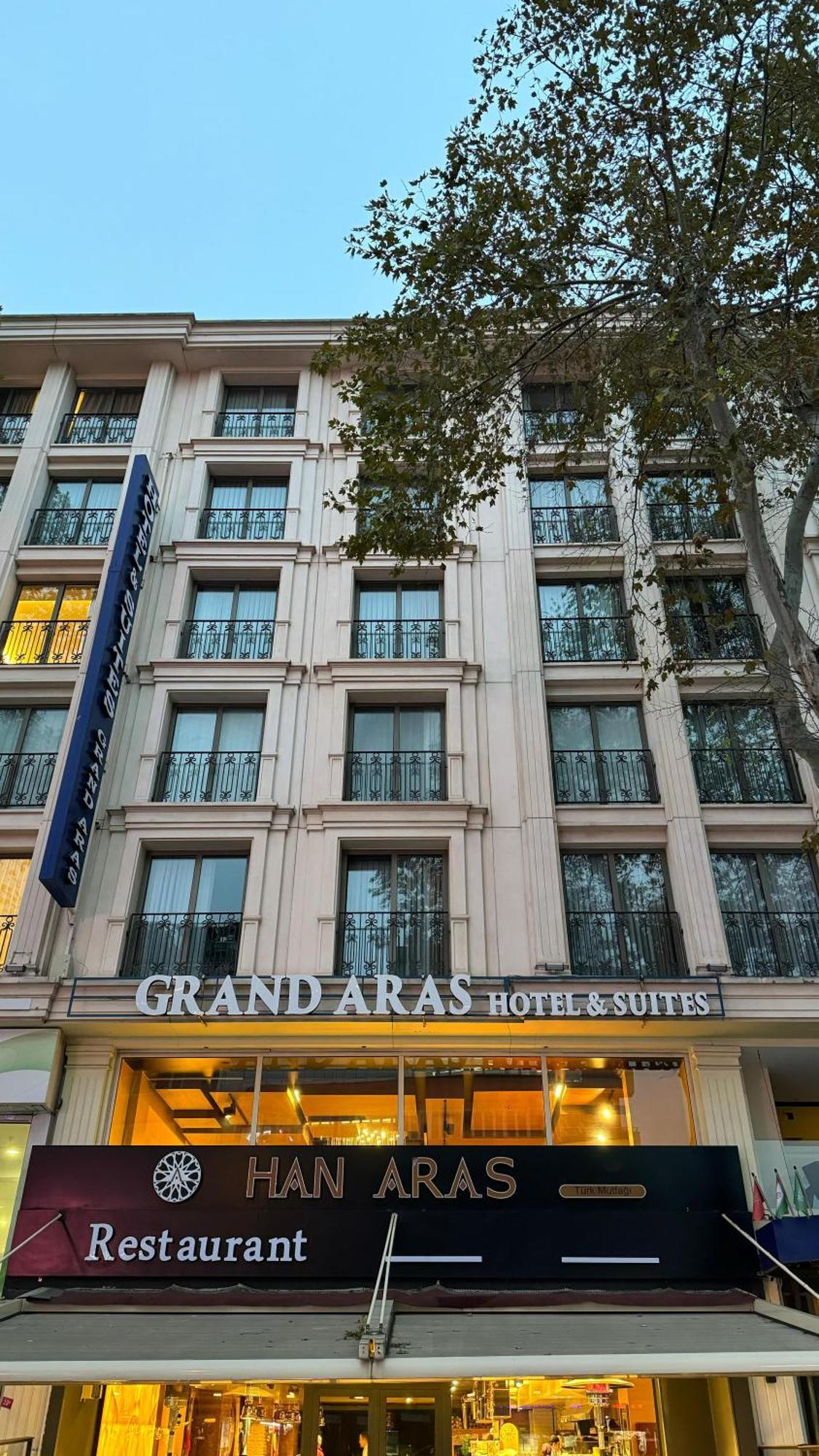 Grand Aras Hotel & Suites Istanbul Exterior foto